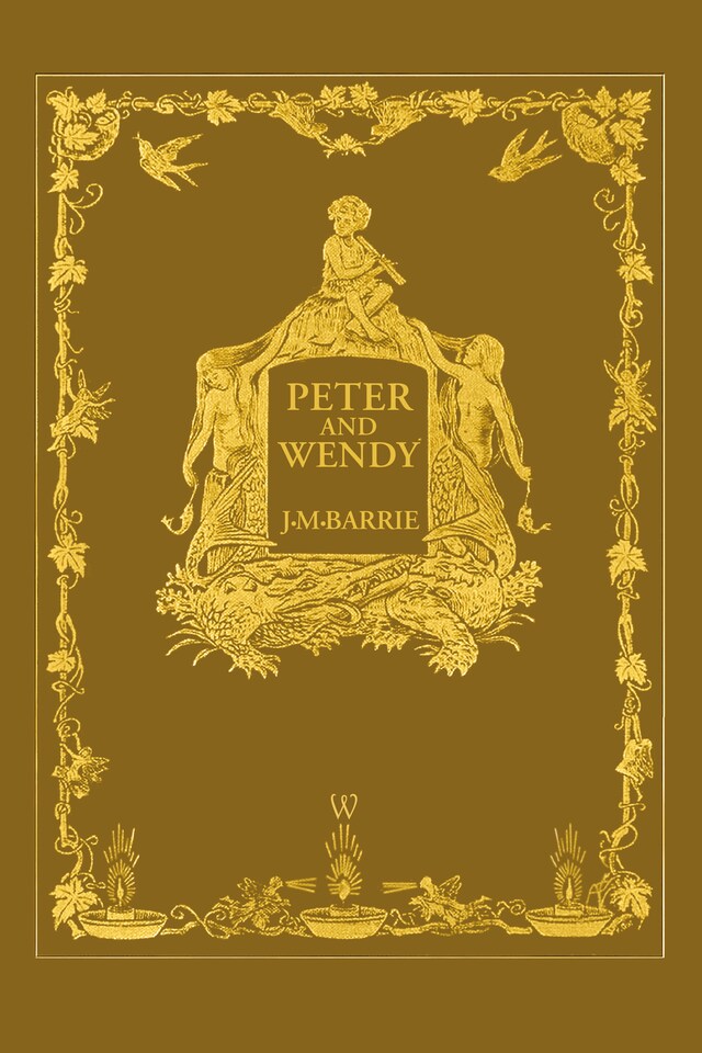 Copertina del libro per Peter and Wendy or Peter Pan