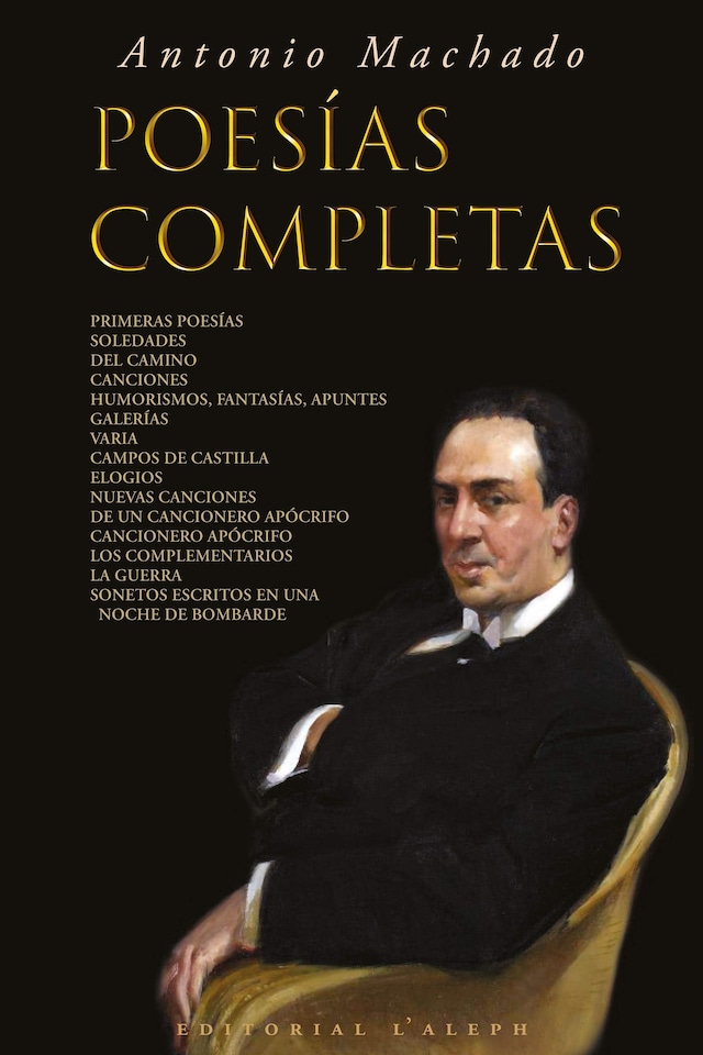 Book cover for Antonio Machado: Poesías Completas