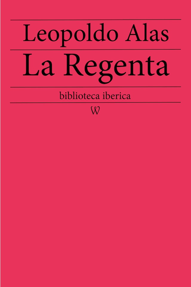 Boekomslag van La Regenta