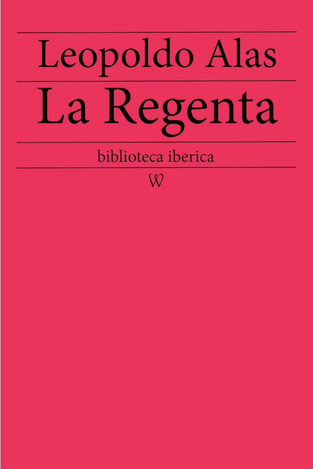 Couverture de livre pour La Regenta