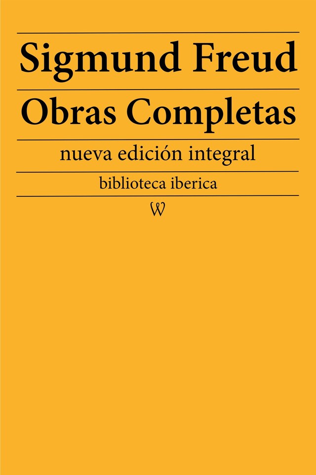 Book cover for Sigmund Freud: Obras Completas