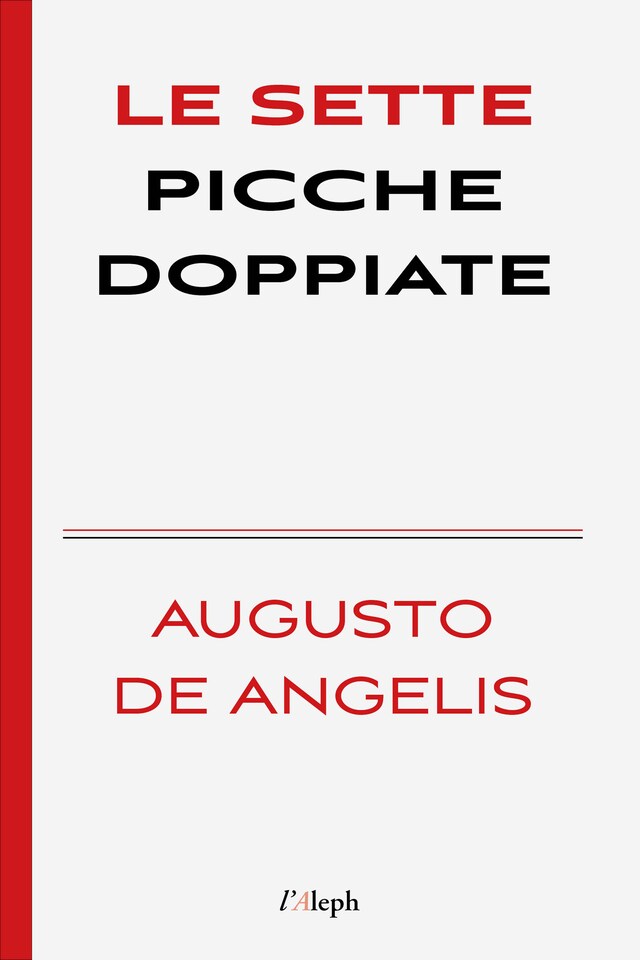 Okładka książki dla Le sette picche doppiate