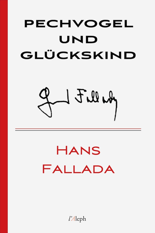 Book cover for Pechvogel und Glückskind