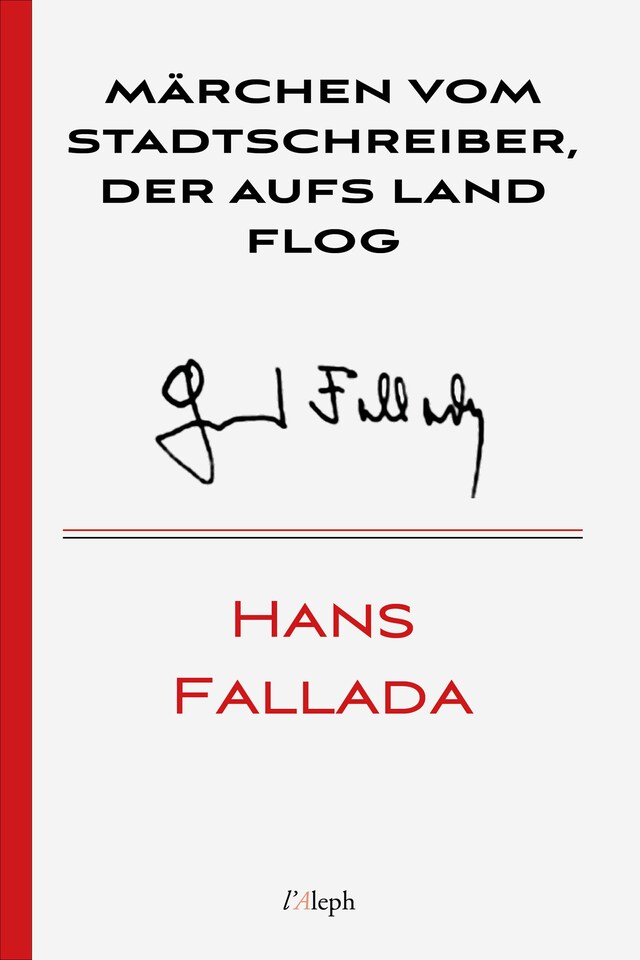 Book cover for Märchen vom Stadtschreiber der aufs Land flog