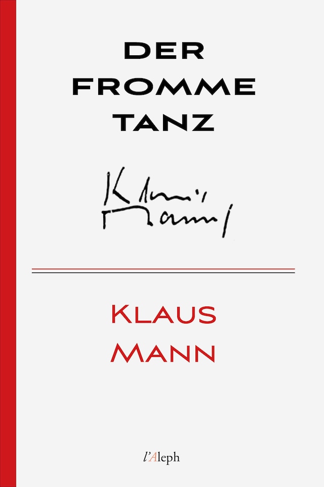 Okładka książki dla Der fromme Tanz