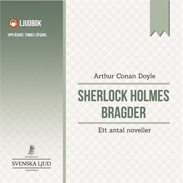 Book cover for Sherlock Holmes bragder : ett antal noveller
