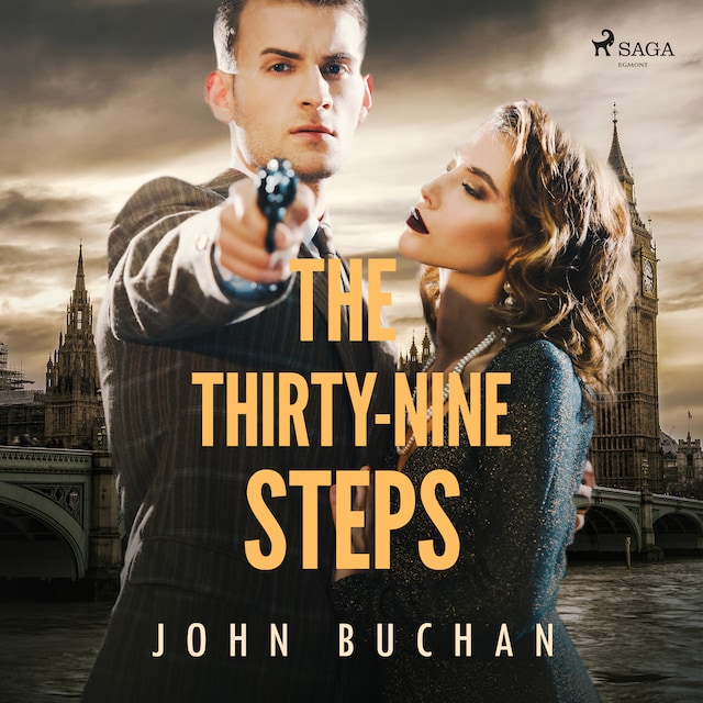 Book cover for The Thirty-Nine Steps