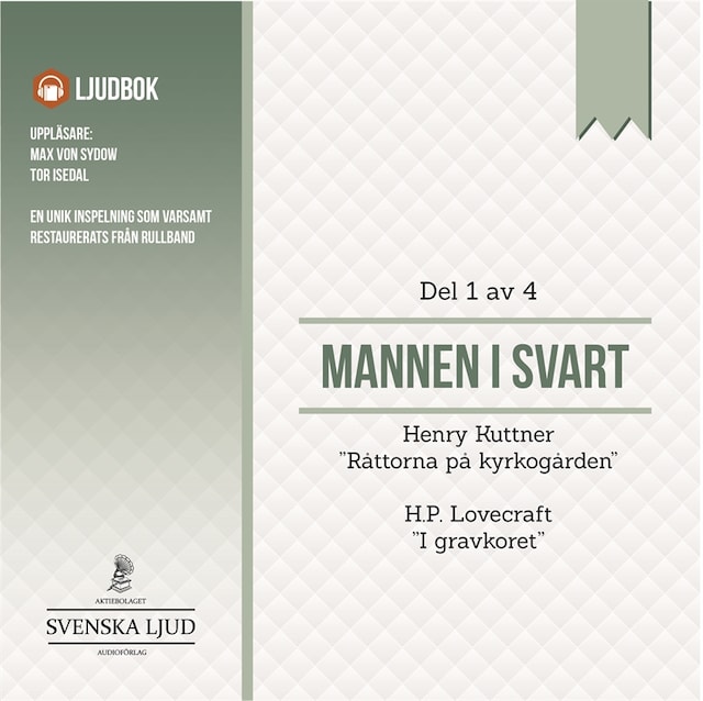 Book cover for Mannen i Svart - Del 1