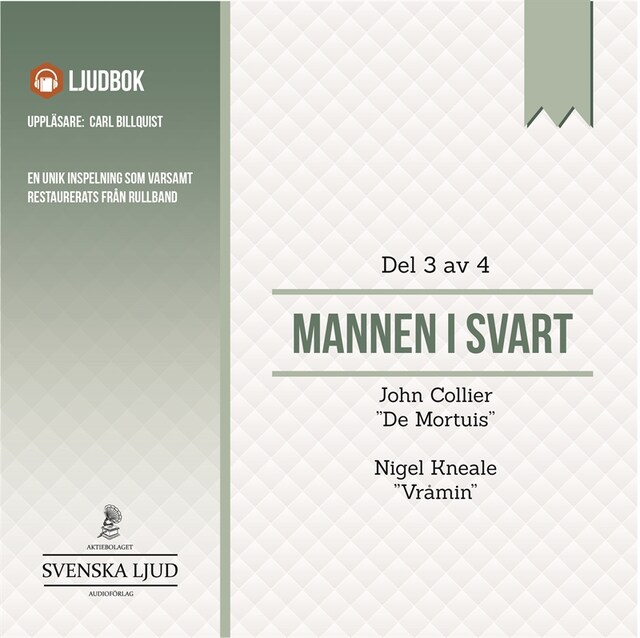 Buchcover für Mannen i Svart - Del 3