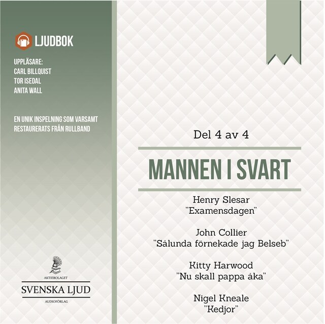 Buchcover für Mannen i Svart - Del 4