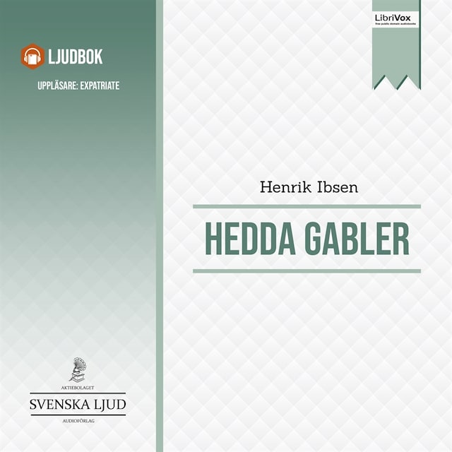 Boekomslag van Hedda Gabler