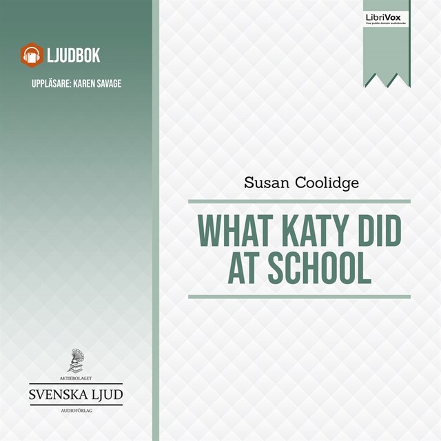 Portada de libro para What Katy Did at School