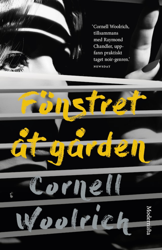 Book cover for Fönstret åt gården och andra noveller