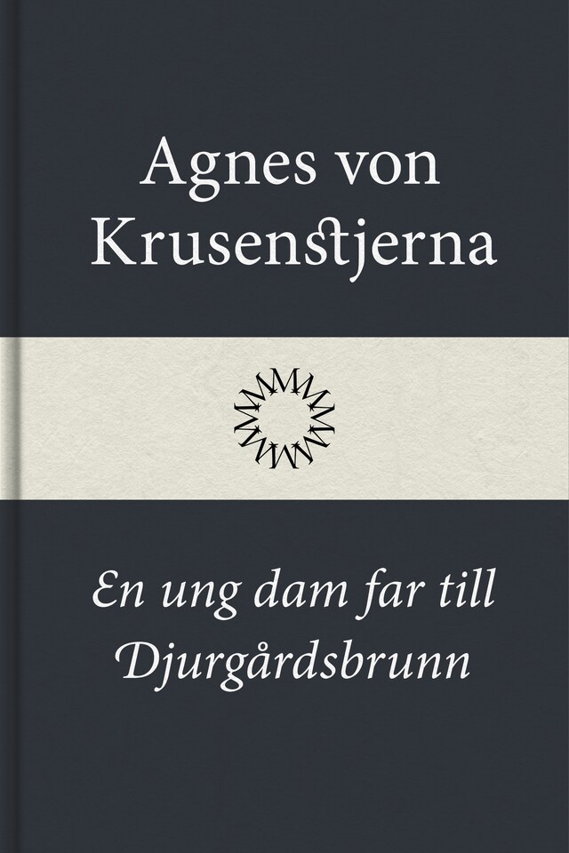 Book cover for En ung dam far till Djurgårdsbrunn