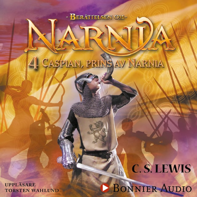 Book cover for Caspian, prins av Narnia