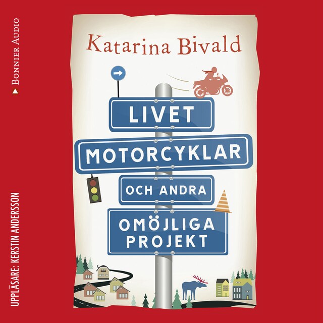 Couverture de livre pour Livet, motorcyklar och andra omöjliga projekt
