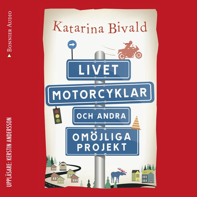 Buchcover für Livet, motorcyklar och andra omöjliga projekt