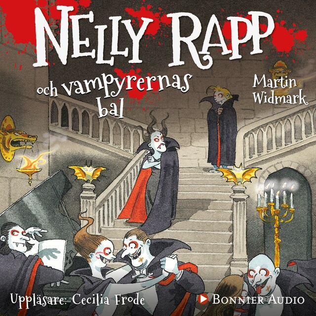 Couverture de livre pour Nelly Rapp och vampyrernas bal