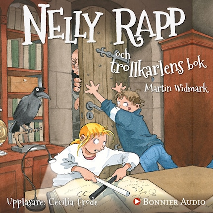 Nelly Rapp och trollkarlens bok bookCoverFor