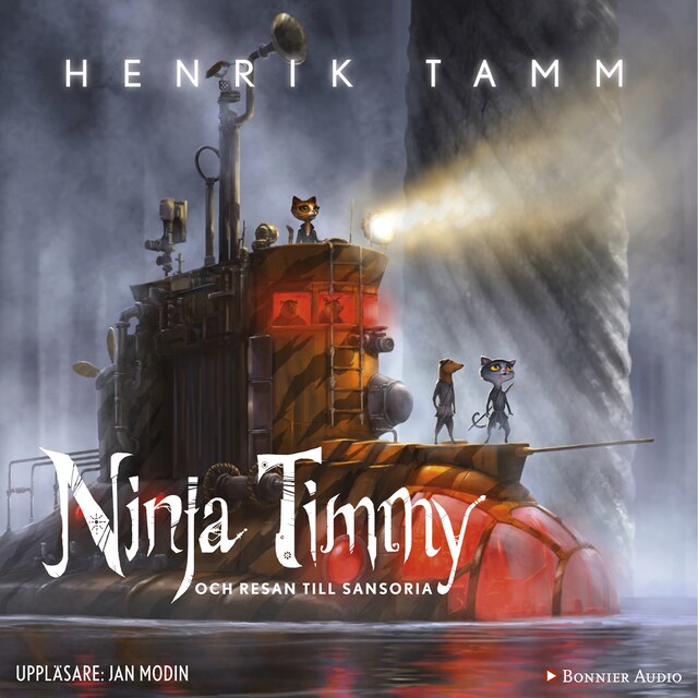 Book cover for Ninja Timmy och resan till Sansoria