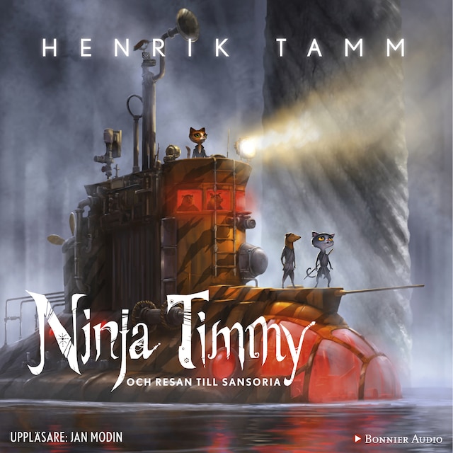 Buchcover für Ninja Timmy och resan till Sansoria