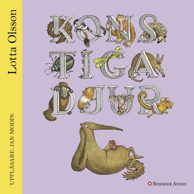 Copertina del libro per Konstiga djur