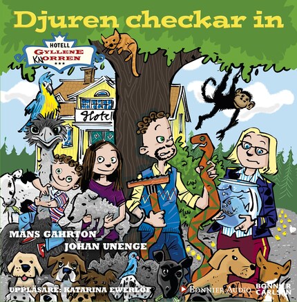 Djuren checkar in bookCoverFor