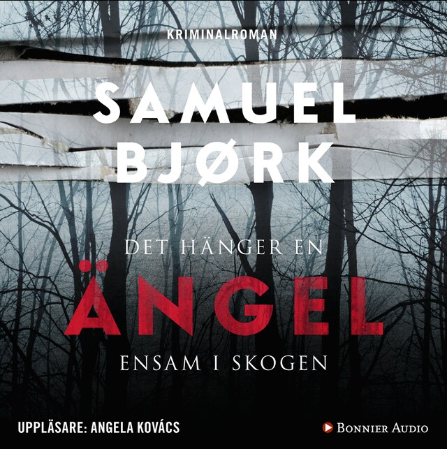 Book cover for Det hänger en ängel ensam i skogen