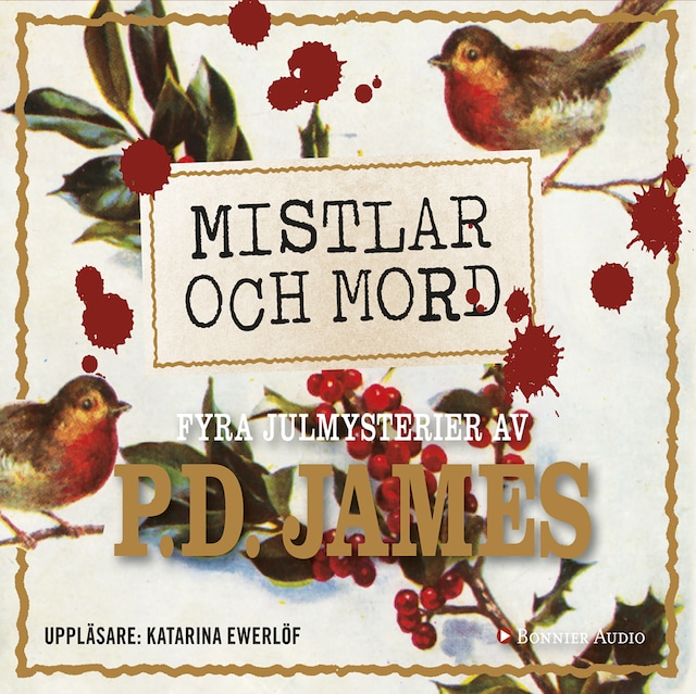 Book cover for Mistlar och mord : fyra julmysterier