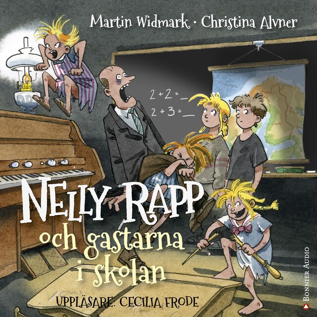 Book cover for Nelly Rapp och gastarna i skolan