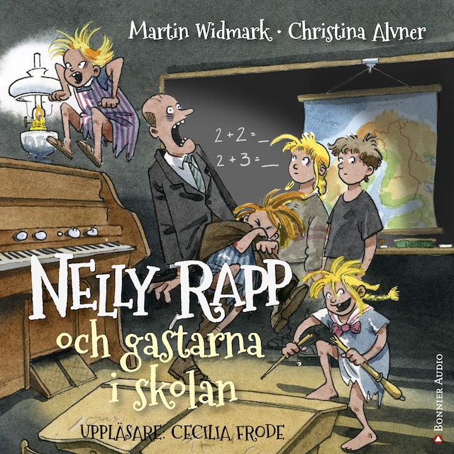 Portada de libro para Nelly Rapp och gastarna i skolan