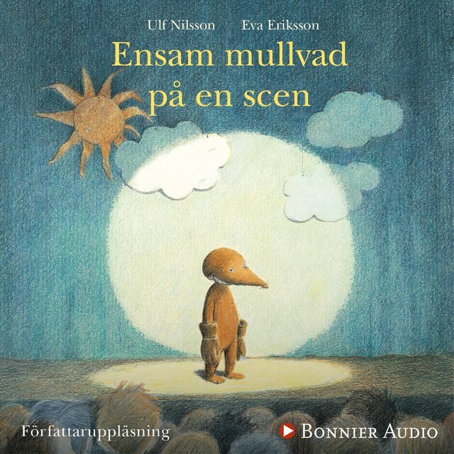 Portada de libro para Ensam mullvad på en scen