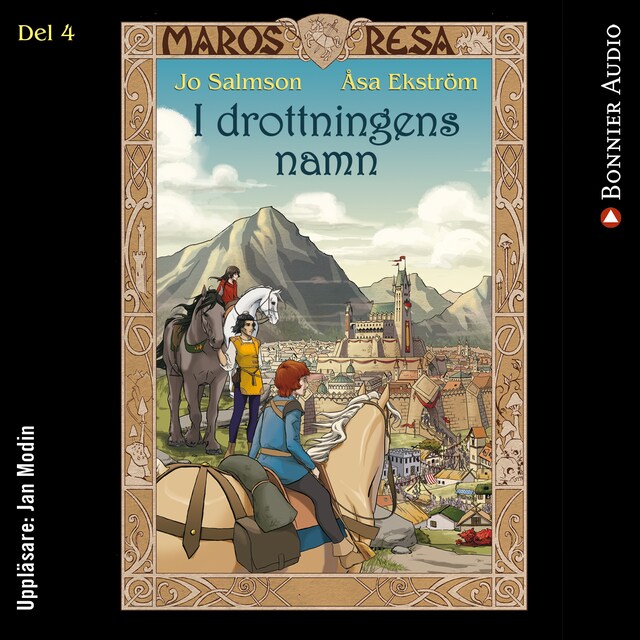 Book cover for I drottningens namn