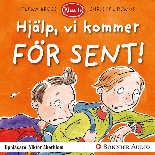 Book cover for Hjälp, vi kommer för sent!