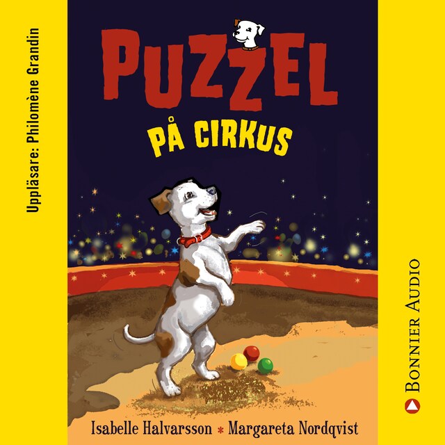 Couverture de livre pour Puzzel på cirkus
