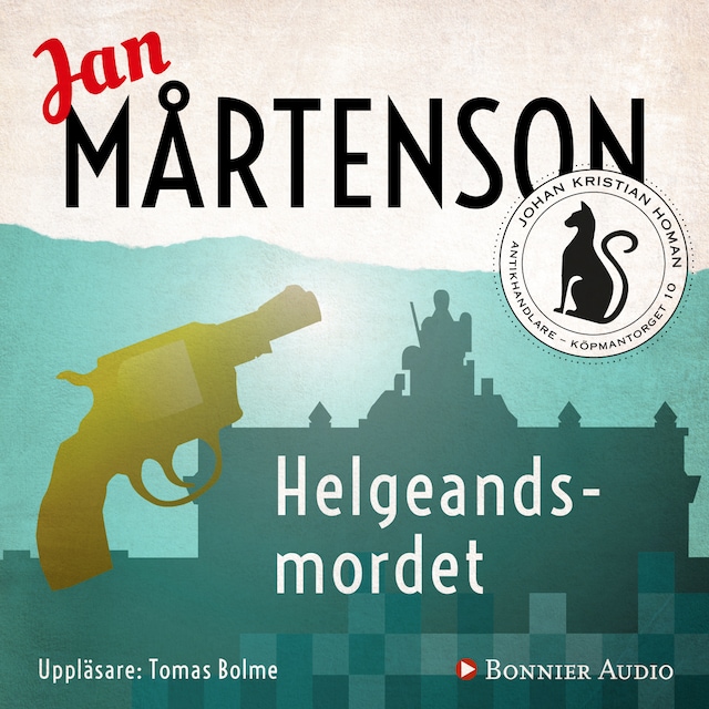 Book cover for Helgeandsmordet