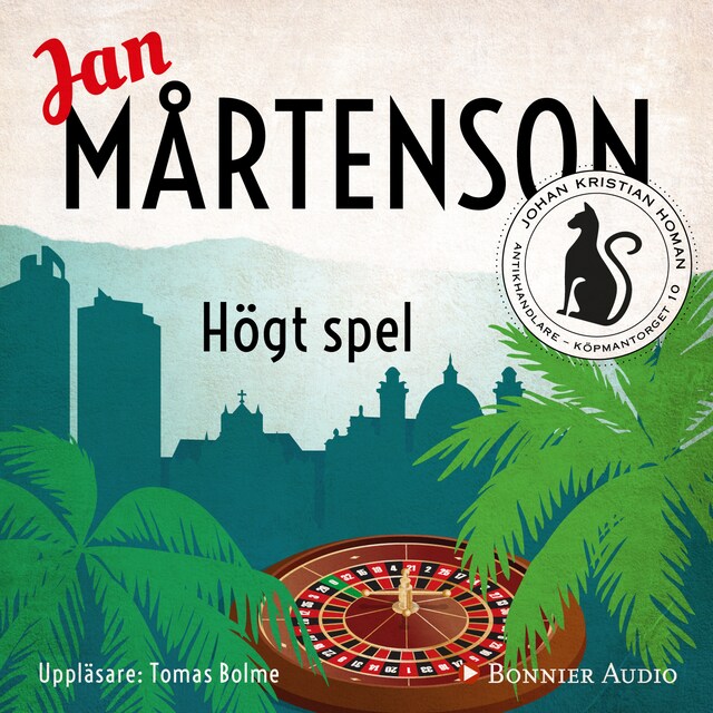 Book cover for Högt spel