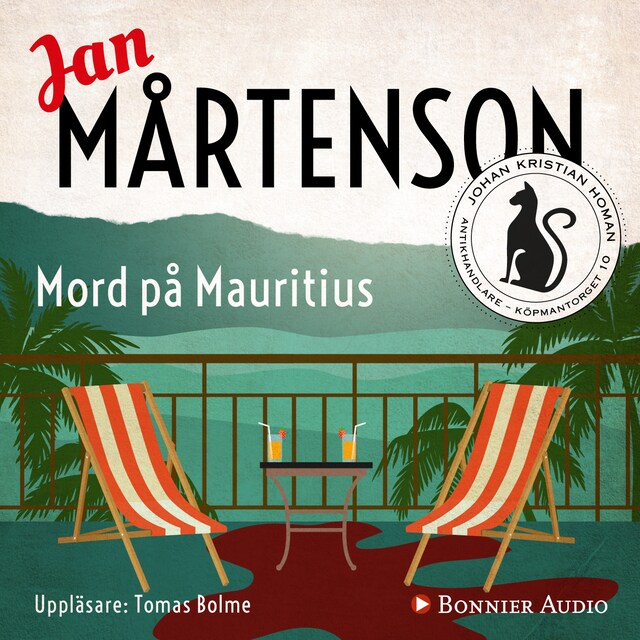 Buchcover für Mord på Mauritius