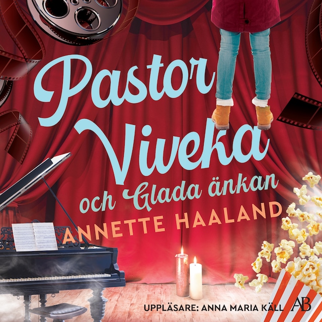 Boekomslag van Pastor Viveka och Glada änkan