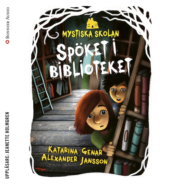 Kirjankansi teokselle Spöket i biblioteket