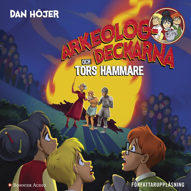 Portada de libro para Arkeologdeckarna och Tors hammare