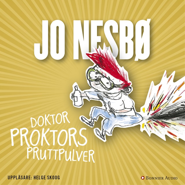 Book cover for Doktor Proktors pruttpulver