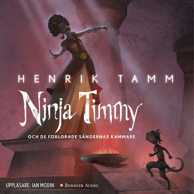 Buchcover für Ninja Timmy och de förlorade sångernas kammare