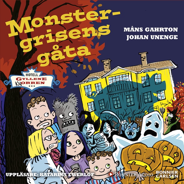 Book cover for Monstergrisens gåta