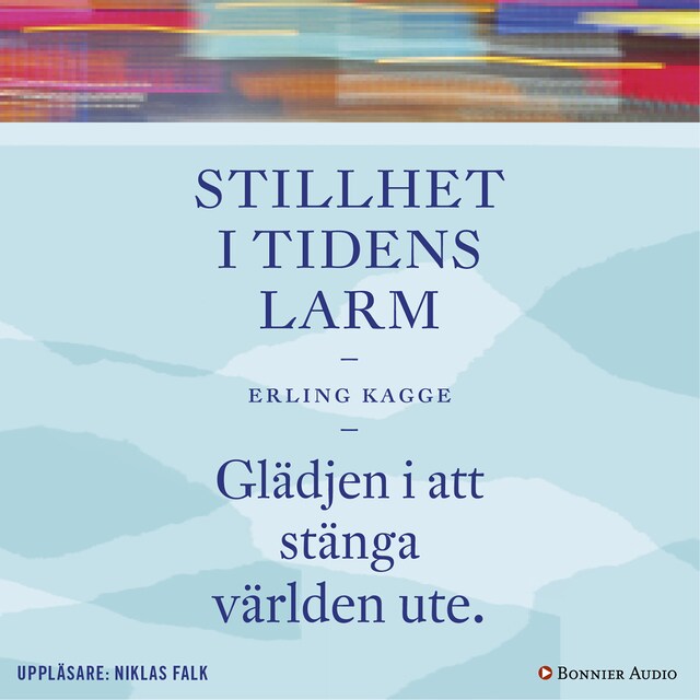 Book cover for Stillhet i tidens larm : glädjen i att stänga världen ute