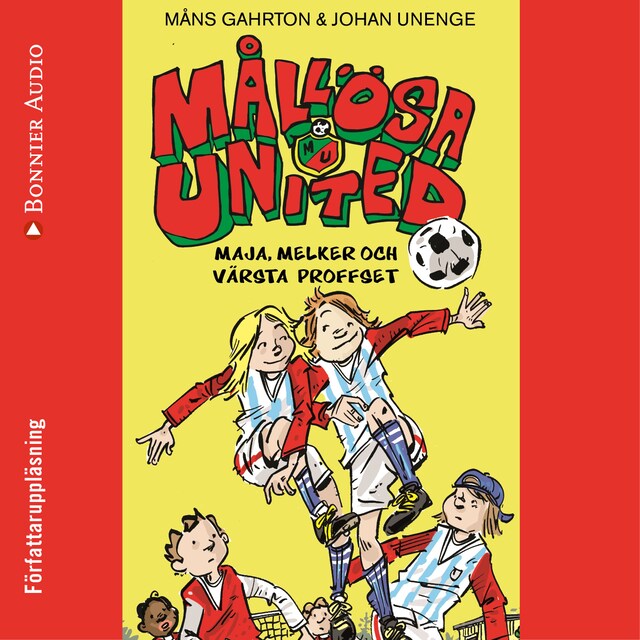 Buchcover für Mållösa United. Maja, Melker och värsta proffset