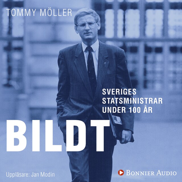 Buchcover für Sveriges statsministrar under 100 år : Carl Bildt