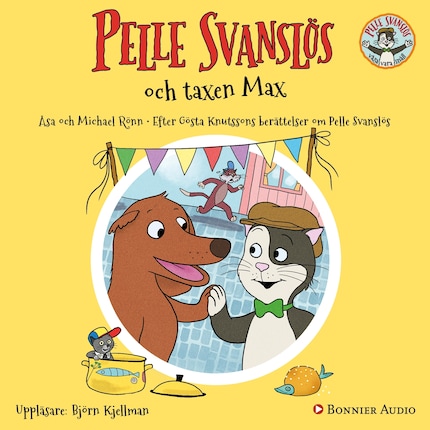 Pelle Svanslös och taxen Max bookCoverFor