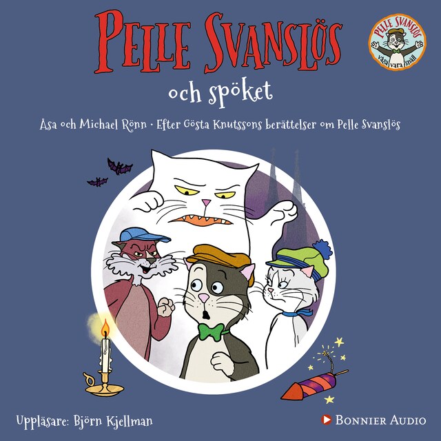 Book cover for Pelle Svanslös och spöket