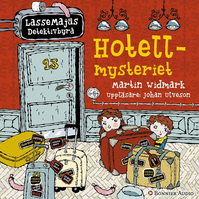 Kirjankansi teokselle Hotellmysteriet